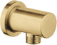 Grohe rainshower aansluitbocht rond - cool sunrise geborsteld (mat goud)