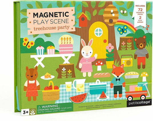 Petit collage magneetspel boomhut