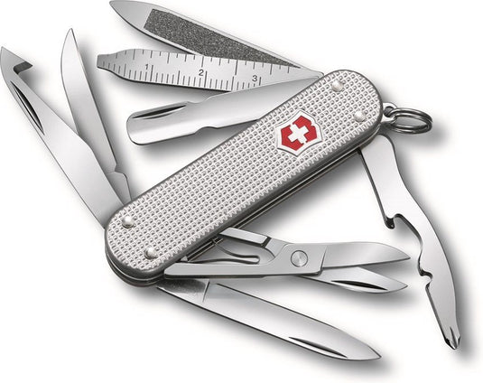 Victorinox minichamp alox zwitsers zakmes - 15 functies - zilver