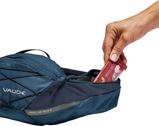 Vaude uphill hip pack 2, tailletas, unisex fiets sporttassen-tot 7,5