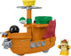 Mattel my mario little people playset bowser's airship playsets