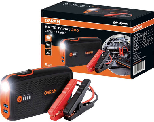 Tcp battery starter 300a 2x usb-contact