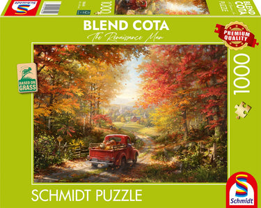 Schmidt spiele puzzel - blend cota - back home, 1000 stukjes
