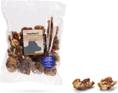 Beeztees varkensoorpitten - natuurlijk - hondensnack - voordeelverpakking - 520 gram