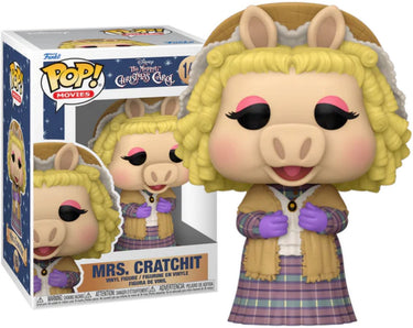 Funko the muppets - the muppet christmas carol pop! miss piggy 9 cm verzamelfiguur - multicolours