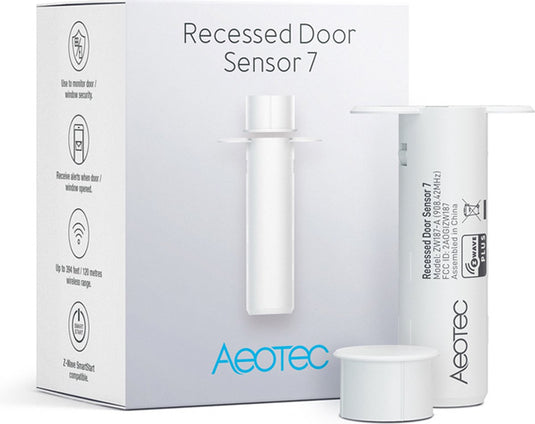 Aeotec recessed door sensor 7 z-wave | slimme raam deur sensor