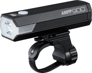 Cateye ampp900 koplamp fiets – fietsverlichting max. 900 lumen – brandduur 2 tot 35 uur – usb oplaadbaar – spatwaterbestendig – vijf lichtmodi