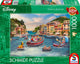 Schmidt spiele - thomas kinkade studios - disney mickey en minnie in italië, 1000 stukjes