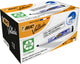 Bic velleda 1701 ecolutions whiteboard stiften medium kogelpunt - zwart - doos van 12 stuks