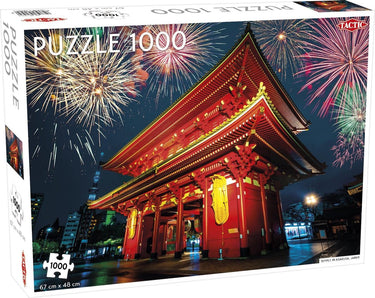 Tactic puzzel temple in asakusa, japan 1000 stukjes