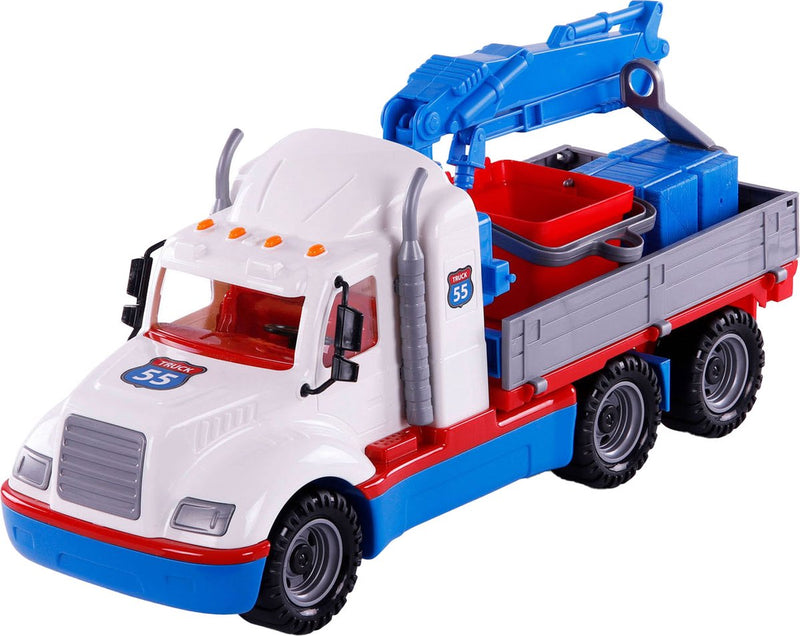 Load image into Gallery viewer, Cavallino torpedo kraan vrachtwagen, schaal 1:16
