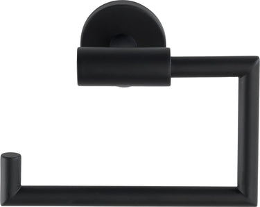 Wenko toiletrolhouder bosio rvs zwart mat - wc rolhouder - toiletpapier houder