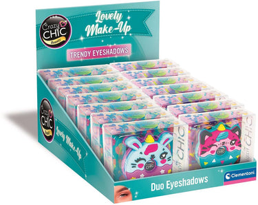Clementoni crazy chic oogschaduw dieren donut paars blauw