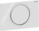 Geberit sigma 10 bedieningspaneel - wit glans