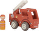 Little dutch brandweerwagen inclusief pegdoll – hout