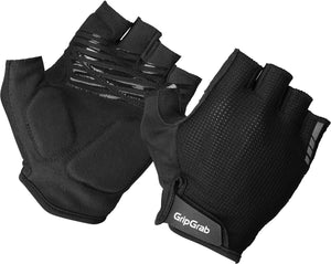Gripgrab - explr padded korte vinger zomer fietshandschoenen met padding - unisex - zwart s