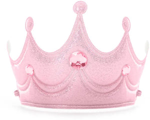 Little adventures - roze prinsessenkroon – zachte kinderkroon