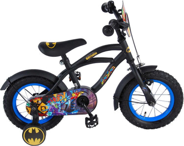Kinderfiets 12 Batman - zwart geel