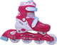 Street rider inline skeelers roze, maat 26-29