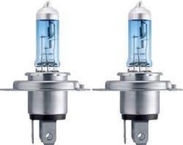 Philips hauptlampe white vision ultra lamp h4 12v kit white visors. ult