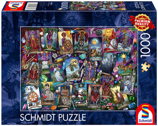 Schmidt - legpuzzel - mysterieuze tarotkaarten - 1000 stukjes - volwassenen - vanaf 12 jaar