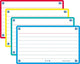 Oxford flash 2.0 flashcards - gelijnd - a7 - 80 stuks - 4 kleuren
