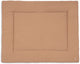 Jollein boxkleed baby - 75x95cm - little waffle - light terra sand
