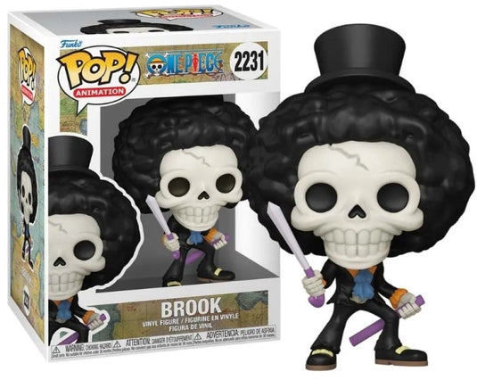 Funko one piece brook vinylfiguur 2231 unisex pop! - neutraal - standard