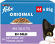 Felix original in gelei mix selectie - kattenvoer natvoer - rund kip tonijn zalm - 44 x 85 g