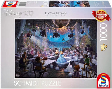 Disney schmidt - 100 years special edition - celebration - 1000 st - legpuzzel
