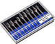 Luwanz rasp set, 10 stuks bramen 3 mm schacht bit voor hout metaal marmer carving, slijpen, polijsten, graveren etc, boorgereedschap, geschikt voor boren, multifunctioneel gereedschap (zilver)