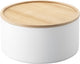 Yamazaki opbergdoos met deksel - hoog - rin - wit