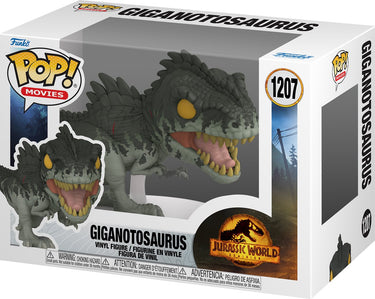 Funko jurassic world verzamelfiguur pop! movies giganotosaurus 9 cm multicolours