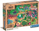 Clementoni disney alice in wonderland legpuzzel - 1000 stukjes - 70x50 cm - voor volwassenen en kinderen vanaf 14 jaar