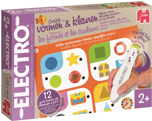 Electro jumbo wonderpen vormen kleuren educatief spel