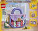 Lego creator 3in1 stijlvolle tas met opbergruimte, koffer en opbergdoosje speelgoed 31391