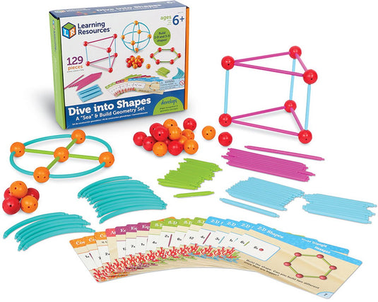 Learning resources dive into shapes - duik in de vormen! - 6+