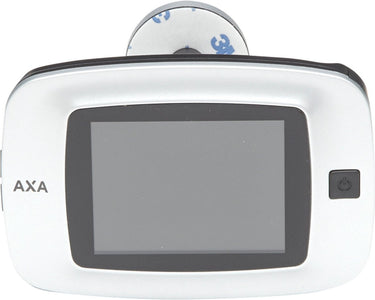 Axa digitale deurspion (model dds2) zilverline: deurcamera met deurbelfunctie.