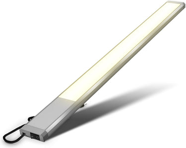 B.k.licht - led keukenverlichting - onderbouwverlichting - kastverlichting - l: 57.5cm - warm wit licht 3.000k - 1.100lm - 10w led