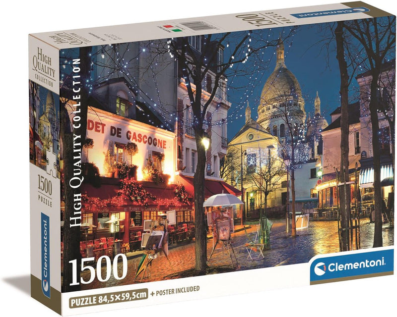Load image into Gallery viewer, Clementoni legpuzzel parijs montmartre - 1500st.
