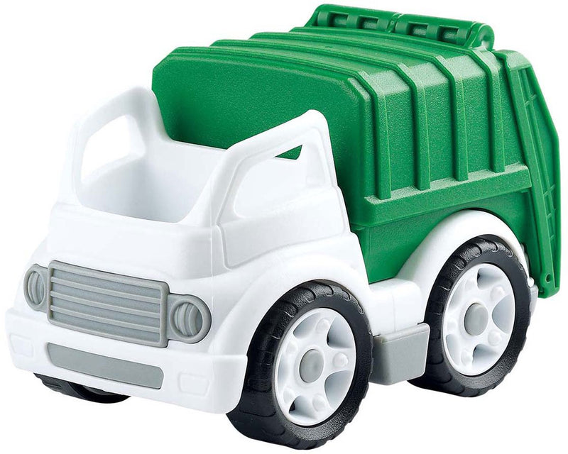 Load image into Gallery viewer, Playgo bio based vuilniswagen wit groen - 15cm
