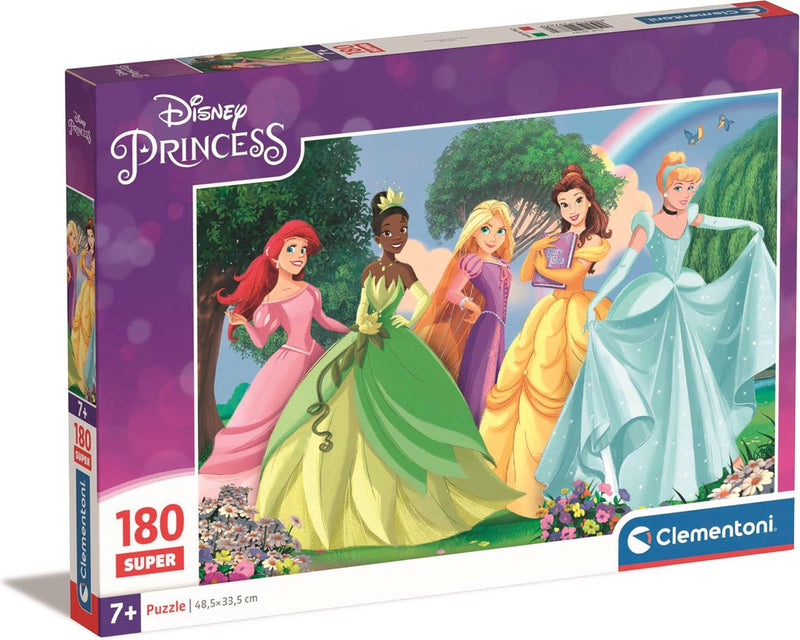 Load image into Gallery viewer, Clementoni legpuzzel super color disney princess, 180st.
