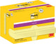Post-it super sticky notes 622-sscy-p8+4 47.6x47.6 mm effen geel