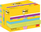 Post-it super sticky notes cosmic | 90 vel | ft 47 | 6 x 47 | 6 mm | pak van 12 blokken