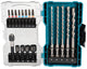 Makita boor bit set 18-delig - e-07026