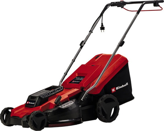 Einhell elektrische grasmaaier gc-em 1800 43 - 1800 w - maaibreedte: 43 cm - 50 l opvangbak - aanbevolen gazonoppervlakte: tot 800 m² - maaihoogte: 20-65 mm