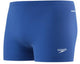 Speedo endurance+ logo aquashort heren - strakke zwemshort heren - chloorbestendige zwembroek mannen - kleurvaste sportzwembroek heren - blauw wit - m