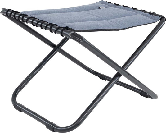 Crespo - voetenbank voor lounger - ap 306 - tex-comfort - blauw