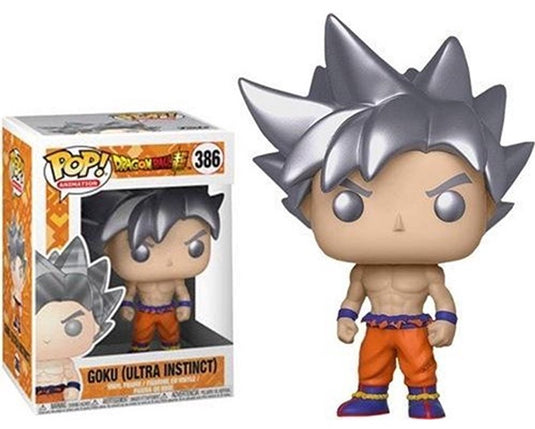 Funko goku ultra instinct vinyl figure 9 cm - dragon ball super pop! animation