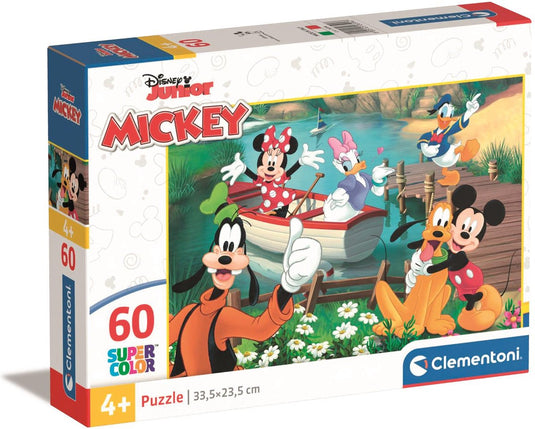 Clementoni - kinderpuzzel - 60 stukjes - disney classics mickey - puzzel vanaf 4 jaar